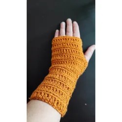 Mitaines modèle 1 crochet fait main