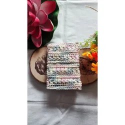 Porte cartes crochet fait main modèle 3