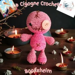 Poupée vaudou modèle 2 crochet fait main