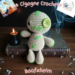 Poupée vaudou modèle 3 crochet fait main