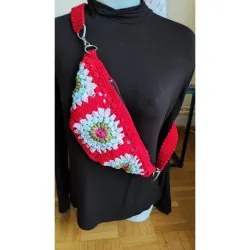 Sac banane modèle 1 crochet fait main