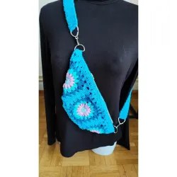 Sac banane modèle 2 crochet fait main