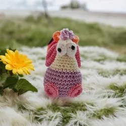 Vache modèle 5 crochet fait main