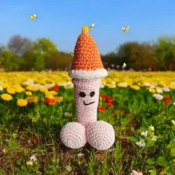 Zizi bonnet modèle 1 crochet fait main