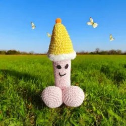 Zizi bonnet modèle 2 crochet fait main