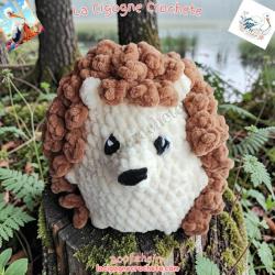 Hérisson crochet fait main modèle 1