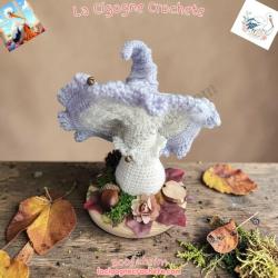 champignon magique crochet modèle 5 décoration féerique