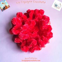 Chouchou crochet fait main modele 1
