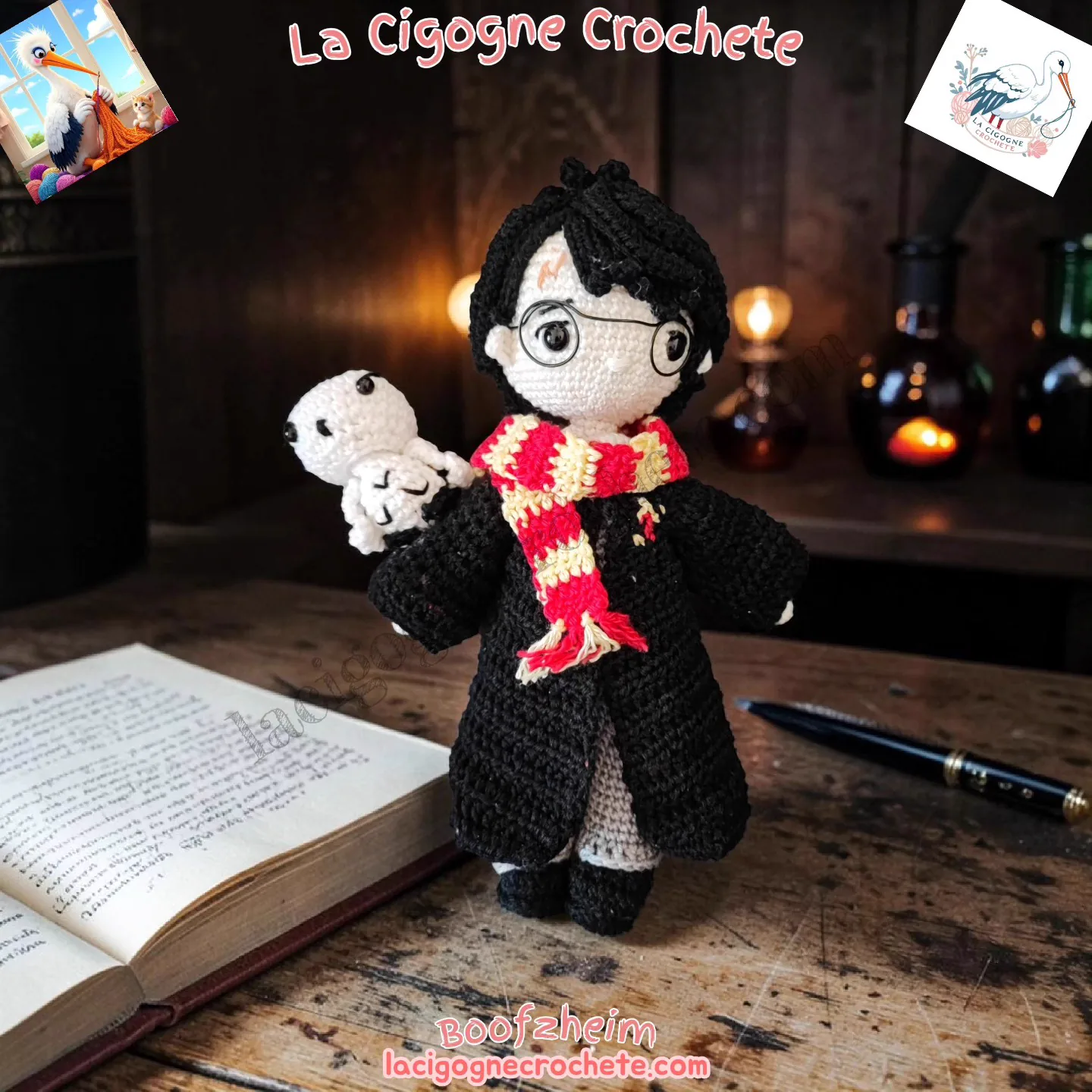 Apprenti sorcier au crochet modèle 1